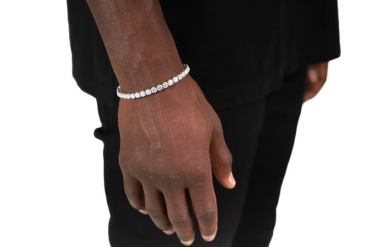 5mm Moissanite Tennis Bracelet