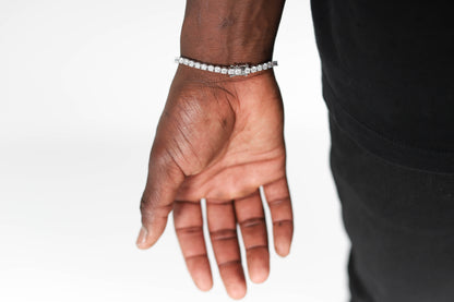 4mm Moissanite Tennis Bracelet