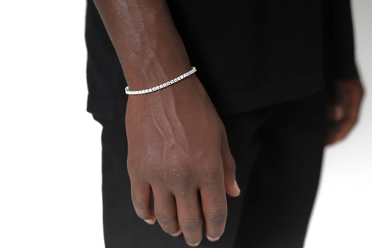 3mm Moissanite Tennis Bracelet