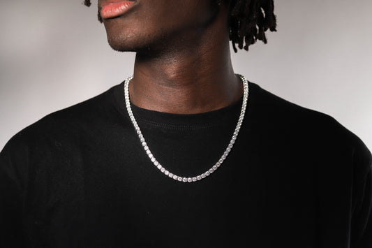 5mm Moissanite Tennis Chain