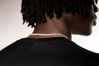 4mm Moissanite Tennis Chain