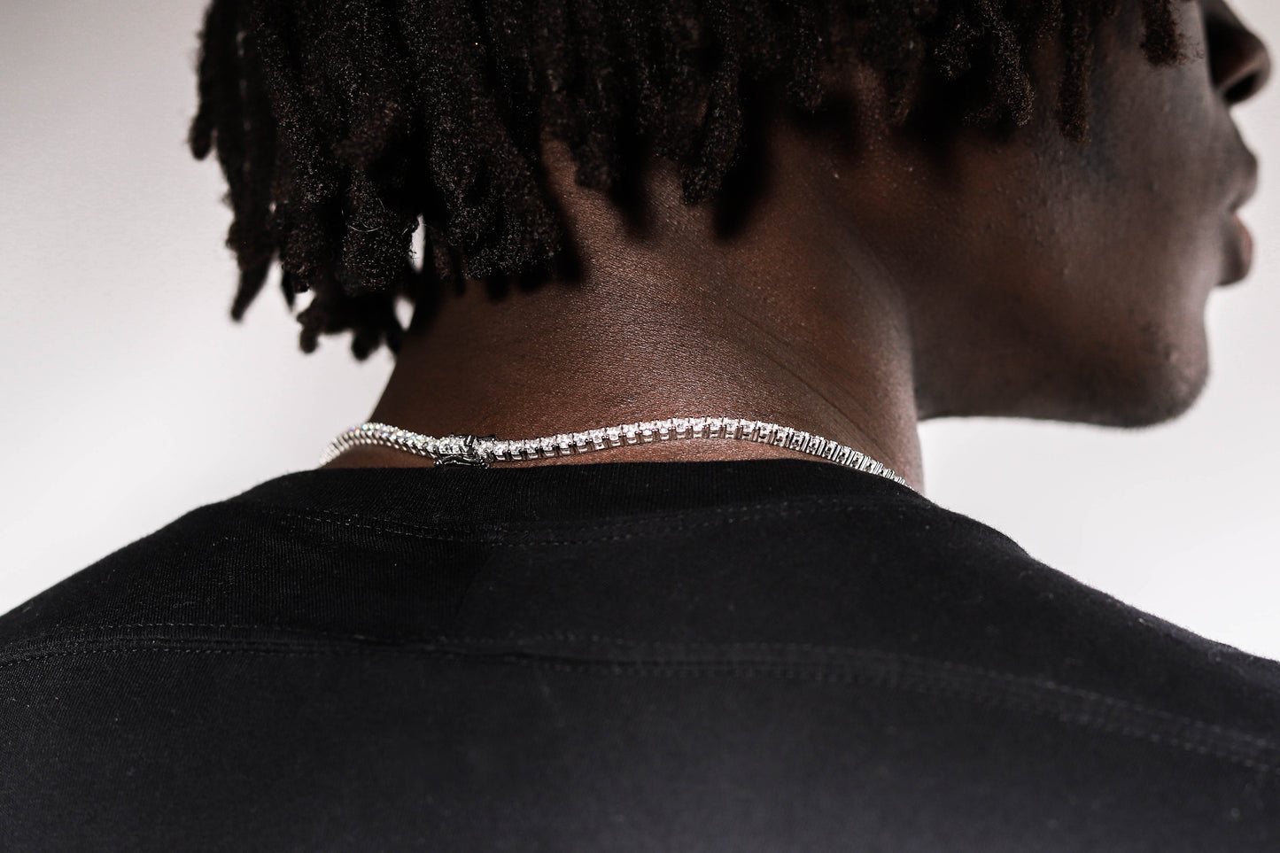 3mm Moissanite Tennis Chain